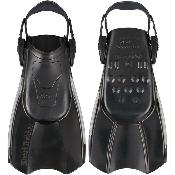 AQA エーキューエー フィン シューズ ソックス着用タイプ 男女兼用・ジュニア対応 ショートトレッカー KF-2497K KF2497K-02 ラフィートスポーツ