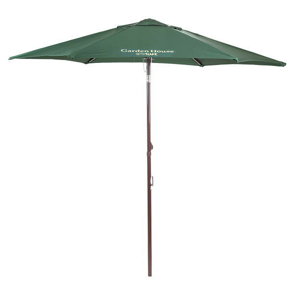 【最大2000円割引クーポン！枚数限定3/6 09:59まで】CAPTAIN STAG キャプテンスタッグ ガーデン アルミパラソル250UV グリーン アウトドア アクセサリー MG0339