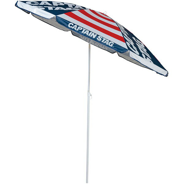 CAPTAIN STAG キャプテンスタッグ アポロUVカットパラソル 180cm レッド アウトドア アクセサリー UD0060
