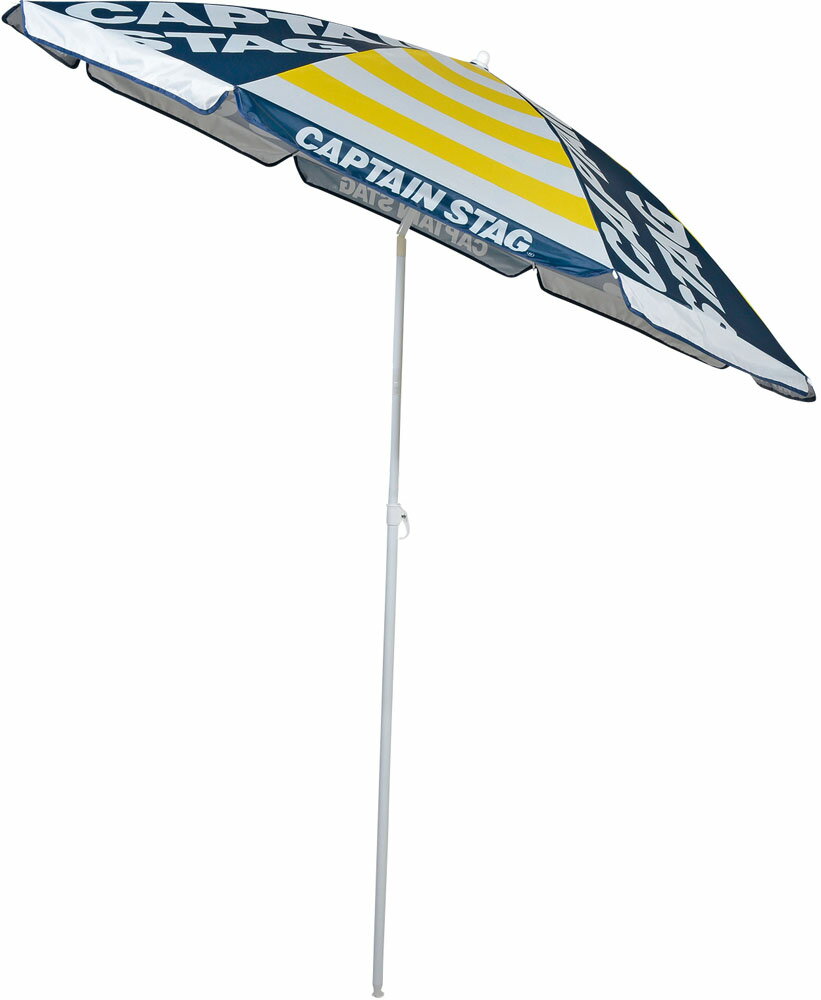 CAPTAIN STAG キャプテンスタッグ アポロUVカットパラソル 180cm イエロー アウトドア アクセサリー UD0062 ラフィートスポーツ