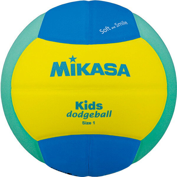 ミカサ MIKASA スマイルドッジボール1号 イエロー グリーン ハントドッチ ボール SD10YLG ラフィートスポーツ