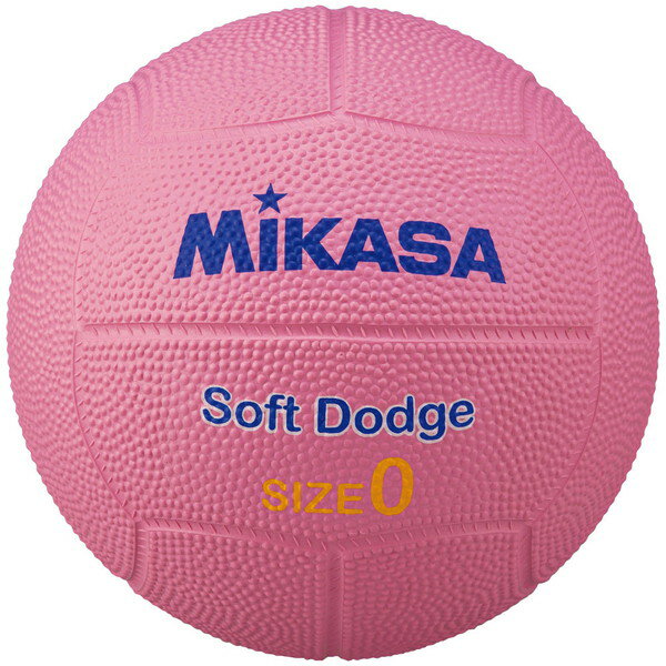 ミカサ MIKASA ソフトドッジ0号 ゴム ピンク STD-0SR-P ハントドッチ ボール STD0SRP