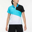 【最大2000円割引クーポン!枚数限定5/6 09:59まで】返品交換不可 大特価 MIZUNO ミズノ ゲームシャツ ラケットスポーツ レディース 62JA2...