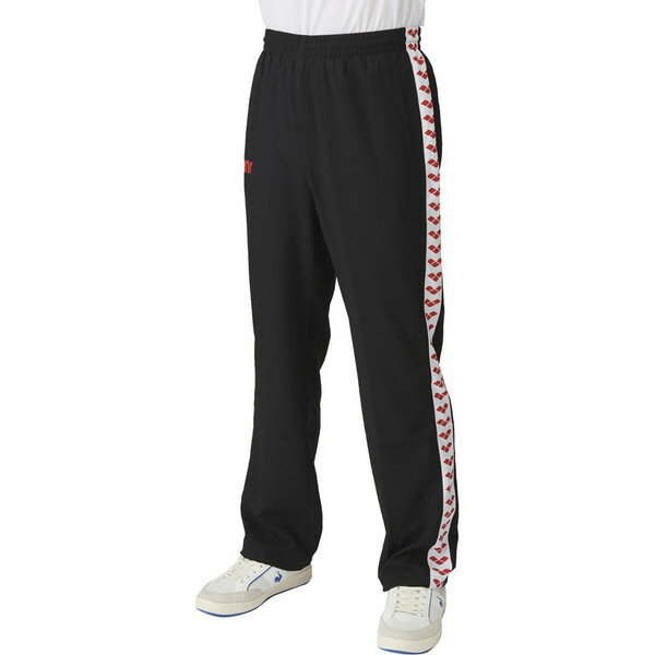 【最大2000円割引クーポン！枚数限定12/6 09:59まで】ARENA アリーナ ロングパンツ 水泳 トレーニングウェア ASS4LPU004-BKRD「P」 ラフィートスポーツ