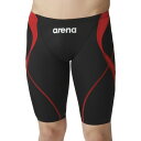 ARENA アリーナ メンズ 水着 レーシングスパッツ ハーフレッグ 水泳 水着 ARN4022M-BKRD メンズ「P」 ラフィートスポーツ