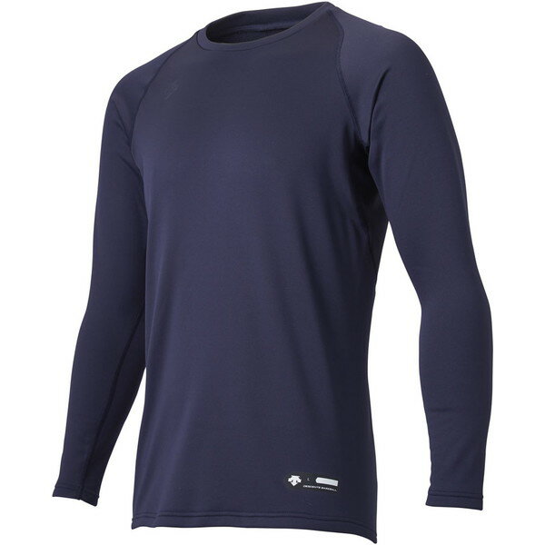 DESCENTE デサント 丸首長袖アンダーシャツ 野球ソフト アンダーシャツ STD657B-DNVY ラフィートスポーツ
