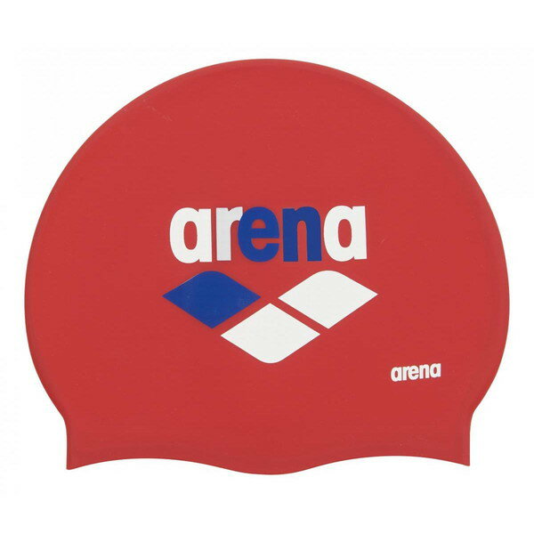 ARENA アリーナ シリコーンキャップ ARN-3403-RED 帽子 水泳帽「P」