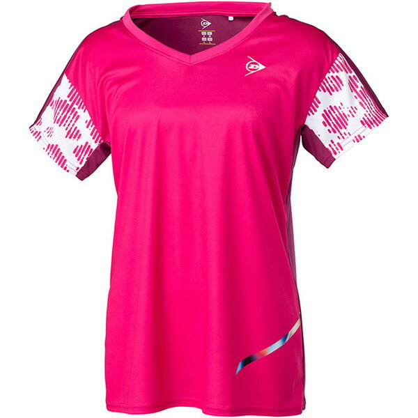 DUNLOP ダンロップテニス WOMENS GAME SHIRT テニス DAP1322W-110 レディース 半袖 ラフィートスポーツ