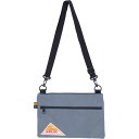 KELTY ケルティ ナイロンサコッシュ フラットポーチSM VINTAGE FLAT POUCH SM アウトドア バッグ 32592214-GRAPHITE