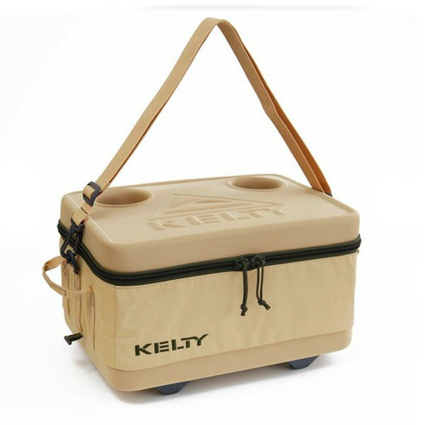 KELTY PeB ܂ Z~n[hN[[ NEW FOLDING COOLER S N[[{bNX 35015-KHAKI