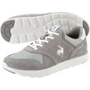 ルコック Le coq sportif ラ セーヌ ワイド LA SEINE II WIDE グレー ホワイト カジュアル シューズ QL3VJC04GW-F「P」