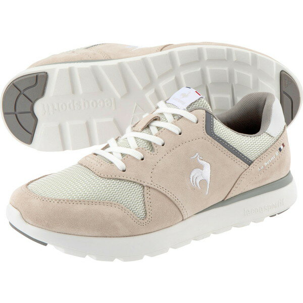 ルコックスポルティフ スニーカー メンズ ルコック Le coq sportif ラ セーヌ ワイド LA SEINE II WIDE ライトベージュ カジュアル シューズ QL3VJC04LB-F「P」