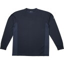 ファイテン PHITEN RAKUシャツSPORTS SMOOTH DRY 長袖 ネイビー Tシャツ JG353103