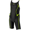 【最大2000円割引クーポン!枚数限定5/6 09:59まで】Speedo スピード フレックスシグマカイジュニアオープンバックニースキン 水泳 水着 SCG1...