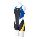 MIZUNO ミズノ 競泳練習用ミディアムハーフスーツ レディース スイム 長持ちタイプ N2MGB26392 ラフィートスポーツ(4)