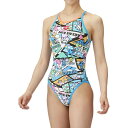 ARENA アリーナ トレーニングワンピース オープンバック 水泳 水着レディース競泳用 FIN・ AS5SWM14L-BLWH ラフィートスポーツ
