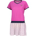 【最大2000円割引クーポン!枚数限定5/6 09:59まで】FILA フィラ ワンピース テニス VL2875-28A レディース 半袖 ラフィートスポーツ