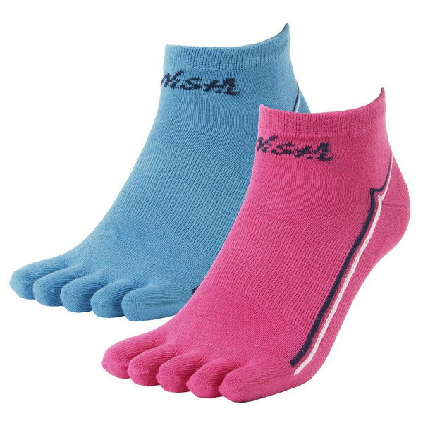 楽天Lafitte ラフィートスポーツ【最大2000円割引クーポン！枚数限定11/6 09:59まで】ニシスポーツ NISHI T＆F プラクティス5フィンガーソックス 2足組 2811A033-400 靴下 ラフィートスポーツ