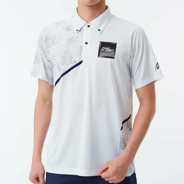 ニシスポーツ NISHI グラフィックライトポロシャツ 2811A367-100 半袖 ラフィートスポーツ