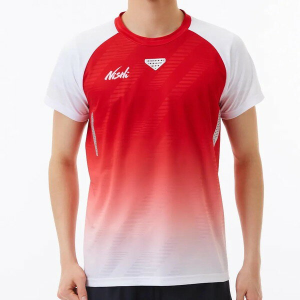 【最大2000円割引クーポン！枚数限定12/6 09:59まで】ニシスポーツ NISHI ジャカードレーシングTシャツ..