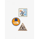 【最大2000円割引クーポン!枚数限定5/6 09:59まで】ザ・ノース・フェイス THE NORTH FACE TNFワッペン(キッズ) NNJ22241-G...