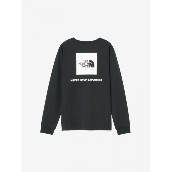ザ・ノース・フェイス THE NORTH FACE ロングスリーブバックスクエアロゴティー（レディース） NTW32442-K 長袖(4)