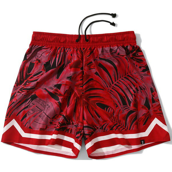 SPALDING スポルディング 布帛ショーツ ネオン トロピカル バスケットボール WUPフハクパンツ SMP24011-6000