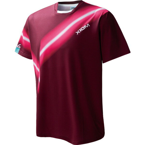 XIOM エクシオン ビーム シャツ 卓球 ゲームシャツ GAS00007-025 半袖 ラフィートスポーツ