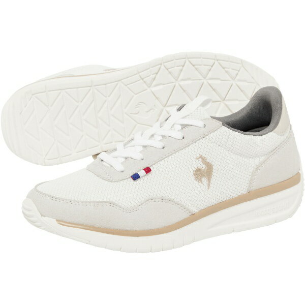 【最大2000円割引クーポン！枚数限定11/6 09:59まで】Le coq sportif ルコック LCS クオーツ ES／LCS QUARTZ ES マルチスポーツ シューズ レディース LU5FSN67LZ-WHBG