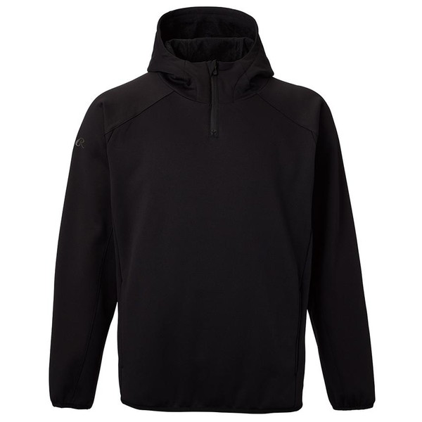 Rawlings ローリングス ブロックフリースフードハーフジップトップ AOS15F21-B