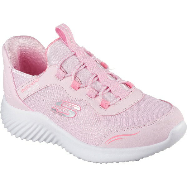 Skechers スケッチャーズ BOUNDER-SIMPLE CUTE カジュアル シューズ 303585L-LTPK ジュニア(4)