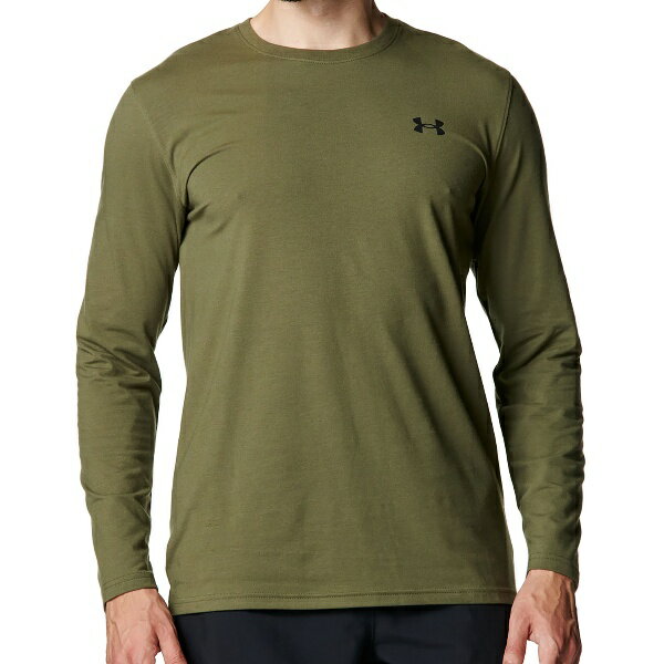 UNDER ARMOUR アンダーアーマー UA PERFORMANCE COTTON LONG SLEEVE T-SHIRT マルチスポーツ ロングTシャツメンズ 6007849-390 長袖(4)
