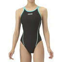 ARENA アリーナ トレーニングワンピース オープンバック 水泳 水着レディース競泳用 非公認・ SAR4106W-BKGR