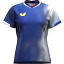 Butterfly バタフライ インフィリア シャツ レディース 卓球 ゲームシャツウィメンズ 47239-177 レディース 半袖