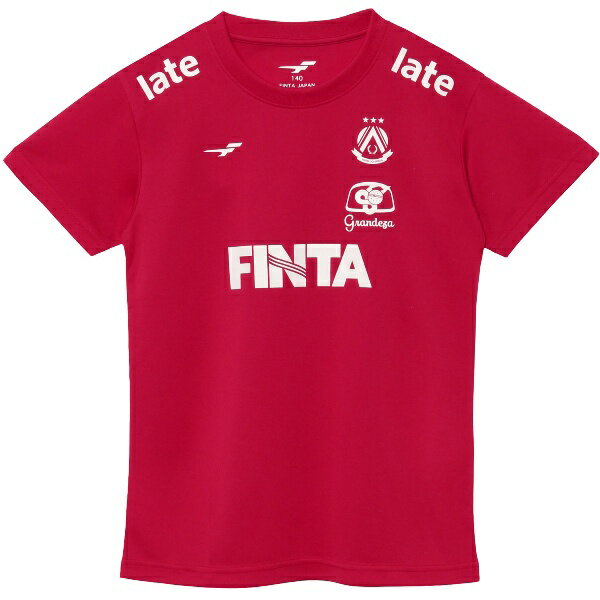 FINTA フィンタ JR半袖プラクティスシャツ サッカー プラクティスシャツJr FT4464-7100 ジュニア 半袖