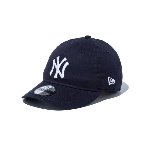 ニューエラ NEW ERA 9THIRTY ニューヨーク・ヤンキース ノンウォッシュコットン ネイビー × ホワイト 1..