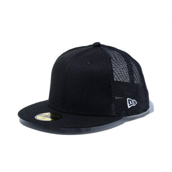 ニューエラ NEW ERA 59FIFTY トラッカー ベーシック ブラック × ホワイト 14525157 帽子 キャップ ラフ..