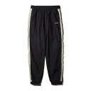 NEWERA ニューエラ ナイロン サイドテープ トラックパンツ ブラック Performance Apparel 14312818