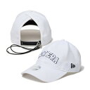 NEWERA ニューエラ ゴルフ Womens 9FORTY Open Back オープンバック ホワイト 14326197 レディース 帽子 キャップ