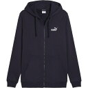 PUMA プーマ ESS スモール NO.1 ロゴ フーデッドジャケット TR マルチスポーツ スウェットパーカー 687523-16