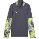 PUMA プーマ INDIVIDUALCUP 1/4 ジップトップ JR サッカー プラクティスシャツJr 660189-08 ジュニア 長袖