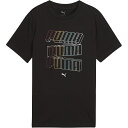 PUMA プーマ ESS LOGO LAB HOG Tシャツ B マルチスポーツ TシャツJR 687856-01 ジュニア 半袖(4)