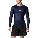 UNDER ARMOUR アンダーアーマー UAアイソチル コンプレッション ロングスリーブ クルー シャツ 野球アンダーシャツ 1364468-410 長袖(4)