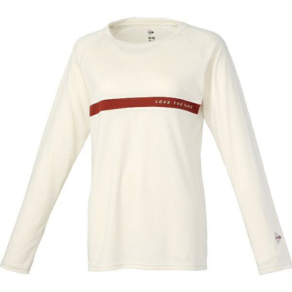 胸元のラインが印象的なシンプルなロングスリーブTシャツ。◯ロングTシャツウィメンズポリエステル100%吸水、速乾、UV中国【02906040000000000】【03004210000000000】
