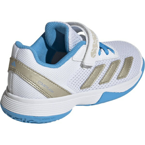 adidas アディダス コートフラッシュ フックアンドループ テニスシューズ キッズ Kids テニス オールコートJ JP6686 ジュニア