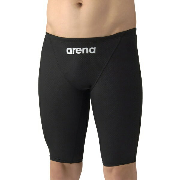 Competitive Swimsuits - ARENA アリーナ レーシングスパッツ ハーフレッグ 水泳 水着メンズ競泳用 公認 AS6SRC23M-BKBL