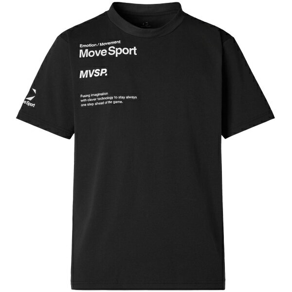 DESCENTE デサント ムーブスポーツ グラフィック半袖シャツ マルチスポーツ 半袖Tシャツ ST6SHTT1M-BK00