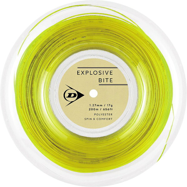 DUNLOP ダンロップ EXPLOSIVE BITE ロール テニス 硬式ガット DSTA12011-300