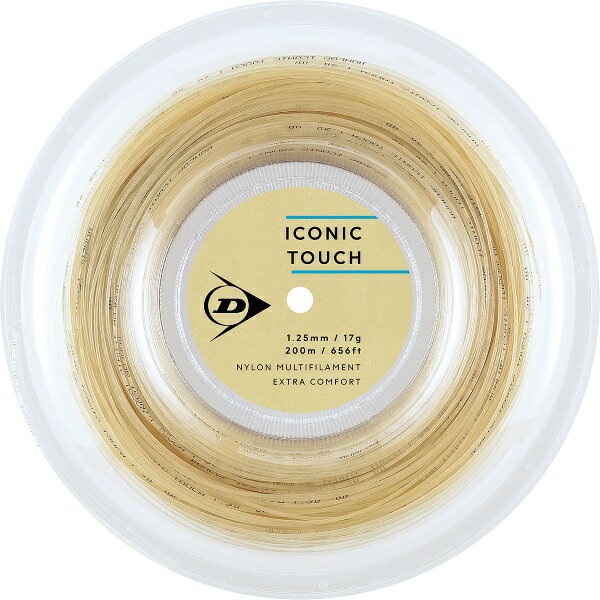 DUNLOP ダンロップ ICONIC ALL ロール テニス 硬式ガット DSTA32001-615