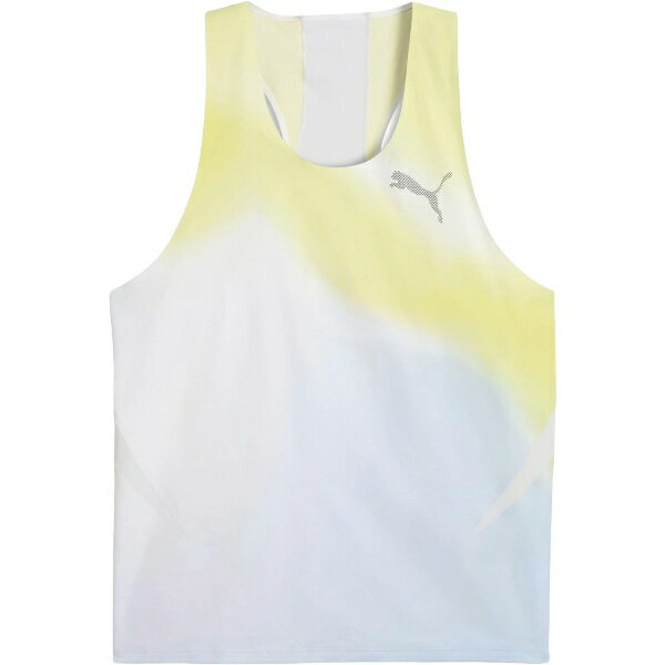 乐天商城 - PUMA プーマ M LIGHTSPEED ULTRAWEAVE GRAPHIC シングレット ウェルネス ノーカットスリーブメンズ 528564-42 ノースリーブ